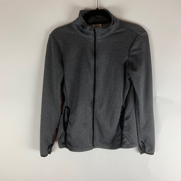 Danskin Now womens size small grey jacket - Picture 1 of 7